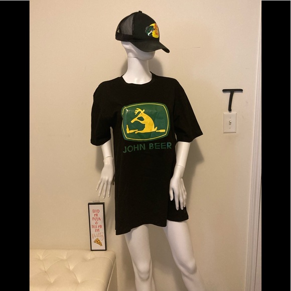 🆕🍺🏡JOHN “BEER” COTTON T-SHIRT🏡🍺🆕 - Picture 7 of 13